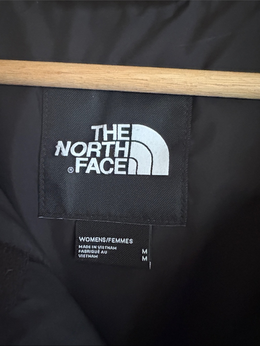 The North Face Women's Black Hooded Puffer Coat - Picture 3 of 5
